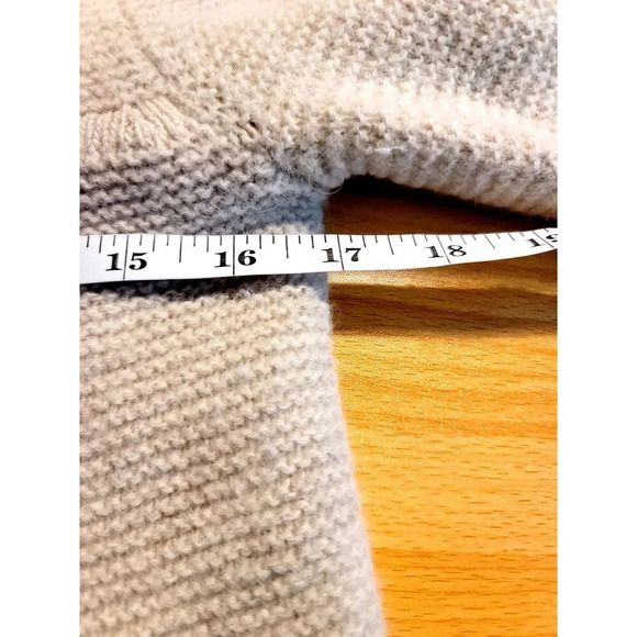 Fenn Wright Manson Cardigan S Knit Lambs Wool Angora Blend Boho Breathable Tan - Picture 7 of 9